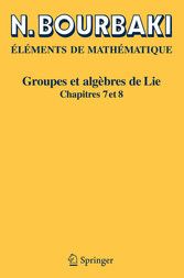 Groupes et algèbres de Lie