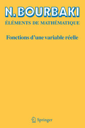 Fonctions d'une variable réelle