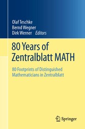 80 Years of Zentralblatt MATH