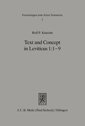 Text and Concept in Leviticus 1: 1-9