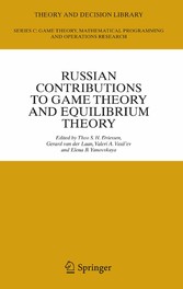 Russian Contributions to Game Theory and Equilibrium Theory