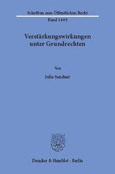 Verstärkungswirkungen unter Grundrechten.