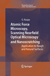 Atomic Force Microscopy, Scanning Nearfield Optical Microscopy and Nanoscratching