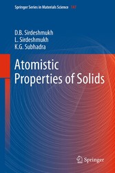 Atomistic Properties of Solids