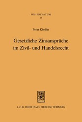 Gesetzliche Zinsansprüche im Zivil- und Handelsrecht