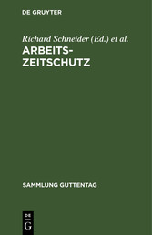 Arbeitszeitschutz