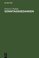 Sonntagsgedanken