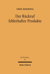 Der Rückruf fehlerhafter Produkte