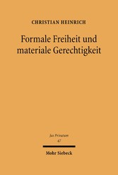 Formale Freiheit und materiale Gerechtigkeit