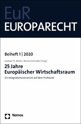 25 Jahre Europäischer Wirtschaftsraum