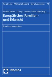 Europäisches Familien- und Erbrecht