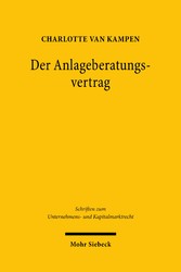 Der Anlageberatungsvertrag