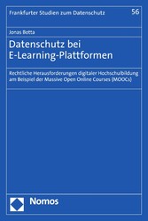 Datenschutz bei E-Learning-Plattformen