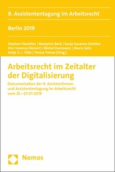 Arbeitsrecht im Zeitalter der Digitalisierung