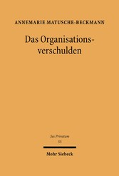 Das Organisationsverschulden