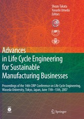 Advances in Life Cycle Engineering for Sustainable Manufacturing Businesses