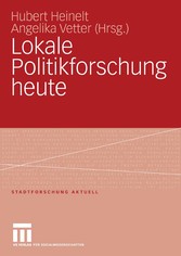 Lokale Politikforschung heute