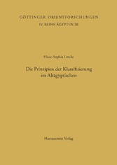 Die Prinzipien der Klassifizierung im Altägyptischen