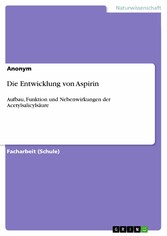 Die Entwicklung von Aspirin