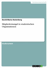 Mitgliedermangel in studentischen Organisationen