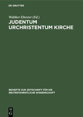 Judentum Urchristentum Kirche