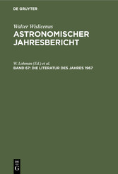 Die Literatur des Jahres 1967