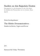 The Hittite Demonstratives