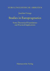 Studies in Europragmatics