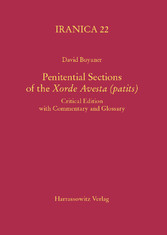 Penitential Sections of the Xorde Avesta (patits)