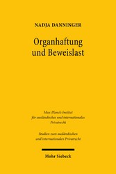 Organhaftung und Beweislast