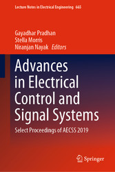 Advances in Electrical Control and Signal Systems