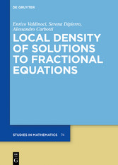 Local Density of Solutions to Fractional Equations