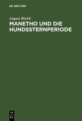 Manetho und die Hundssternperiode