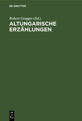 Altungarische Erzählungen