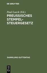 Preußisches Stempelsteuergesetz