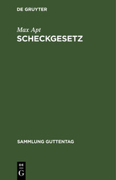 Scheckgesetz