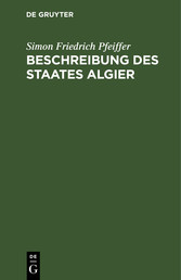 Beschreibung des Staates Algier