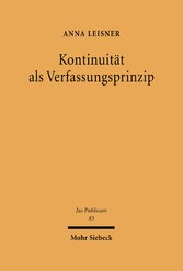 Kontinuität als Verfassungsprinzip