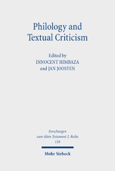 Philology and Textual Criticism