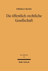 Die öffentlich-rechtliche Gesellschaft