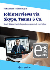 Jobinterviews via Skype, Teams & Co.