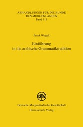 Einführung in die arabische Grammatiktradition