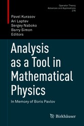 Analysis as a Tool in Mathematical Physics