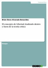 El concepto de Libertad. Analizado dentro y fuera de la teoría critica