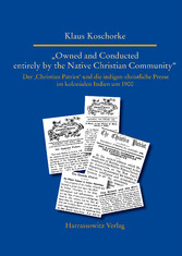 'Owned and Conducted entirely by the Native Christian Community'