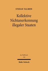 Kollektive Nichtanerkennung illegaler Staaten