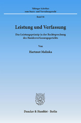 Leistung und Verfassung.