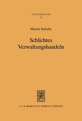 Schlichtes Verwaltungshandeln