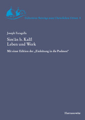 Sim'an b. Kalil. Leben und Werk