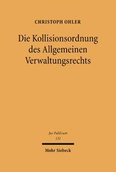 Die Kollisionsordnung des Allgemeinen Verwaltungsrechts